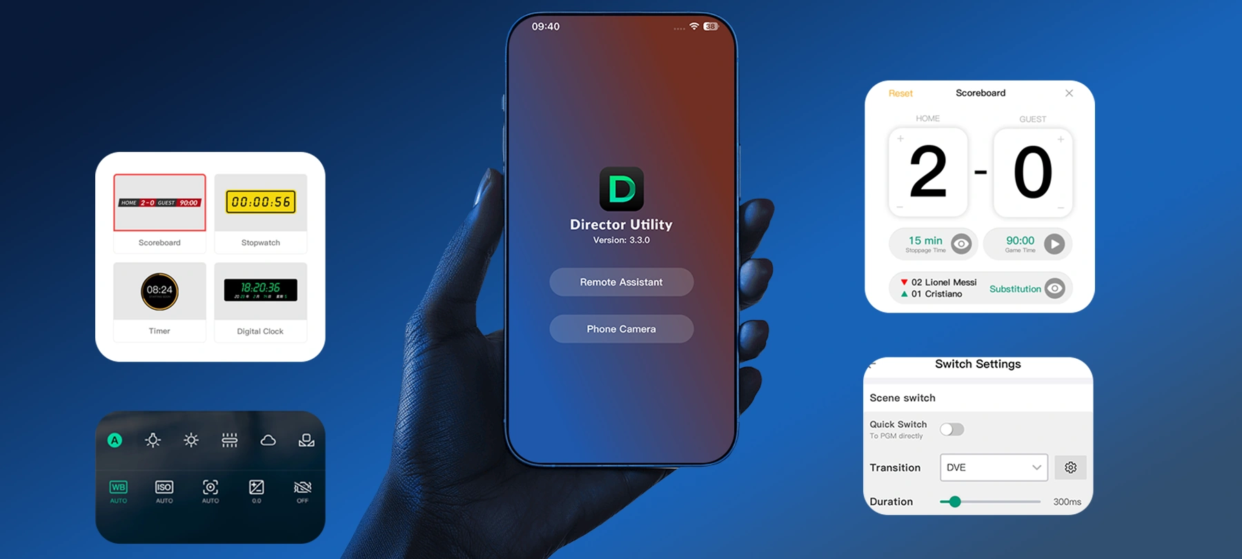 Production widgets